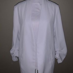 Ann Taylor blazer and coordinating shirt